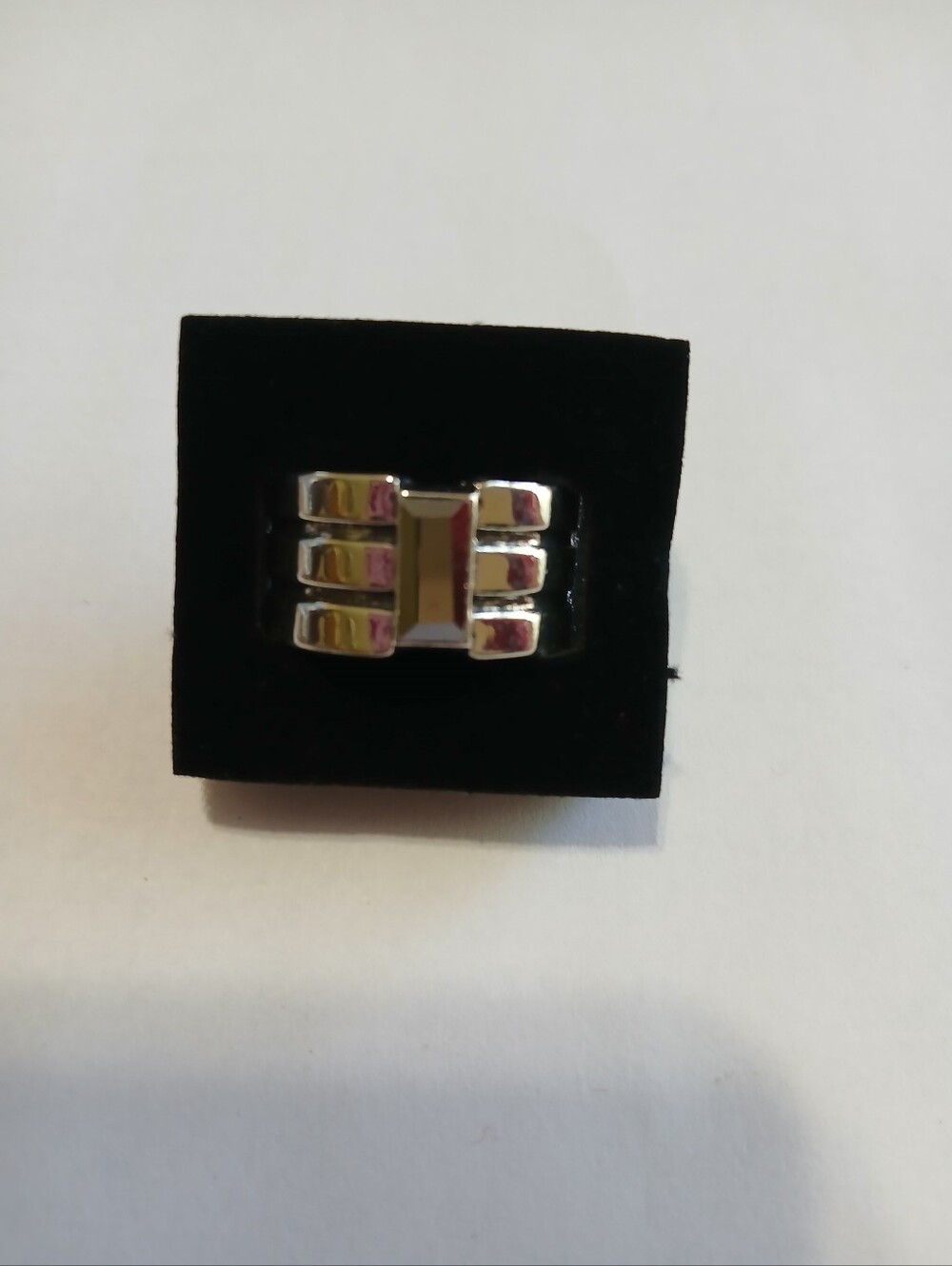 Paparazzi-Men's Modern Silver-Tone Statement Ring